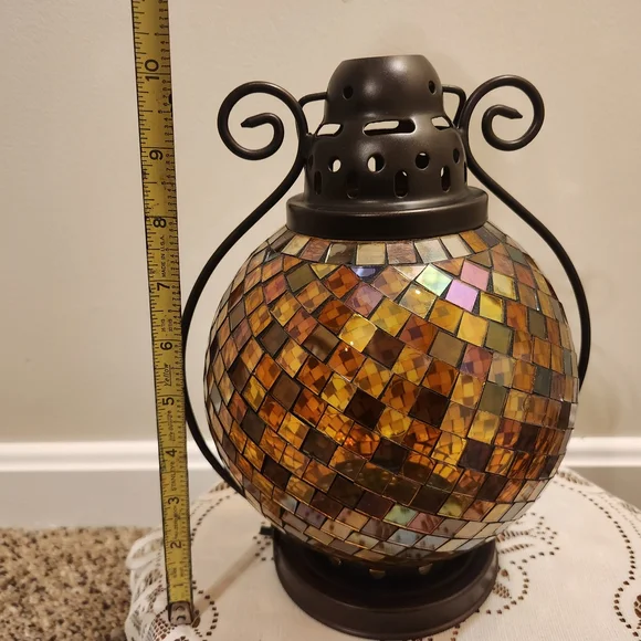 PartyLite Global Fusion Mosaic Candle Lantern #P9238 (Retired) - Picture 9 of 11